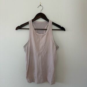 Lululemon High-Neck Racerback Tank Top - Light Pink